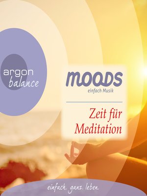 cover image of Balance Moods--Zeit für Meditation